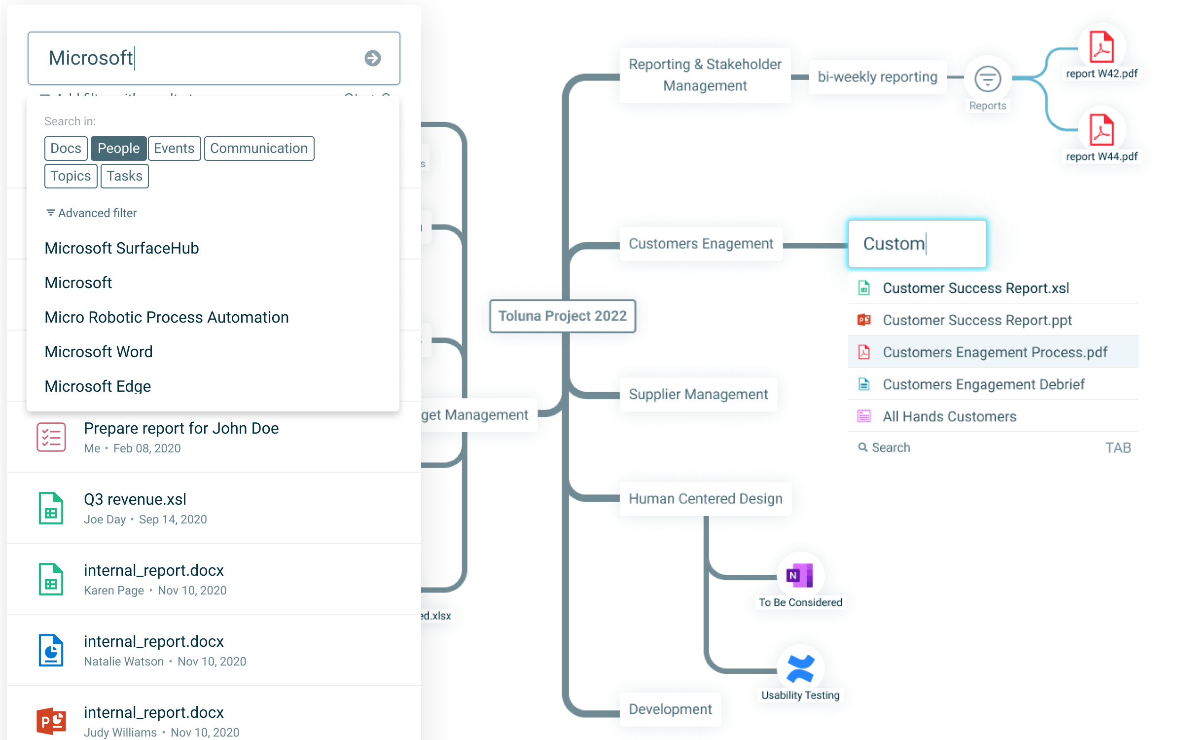 Company Navigator — UI & UX